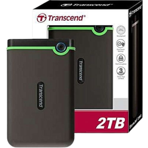 Transcend 2TB Gen 1 Portable External Hard Drive