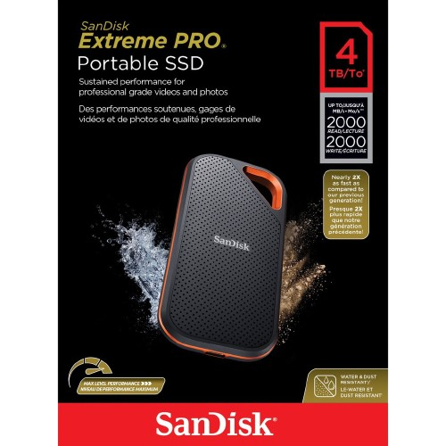SanDisk 4TB Extreme Portable External SSD - Image 2