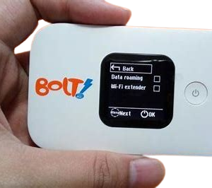 Bolt Portable mifi router